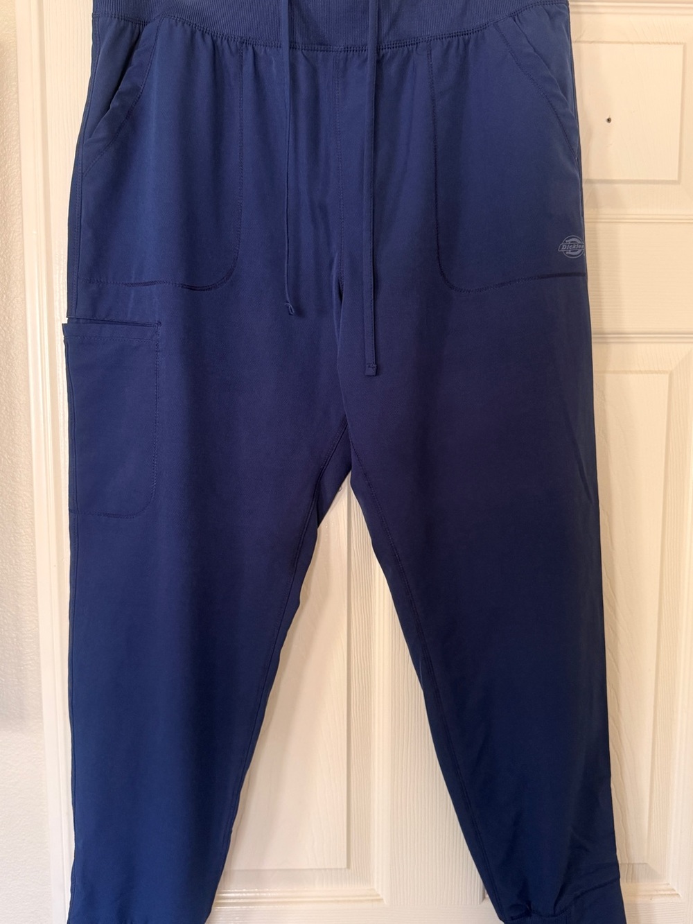Men’s Dickies Deep Blue Drawstring Scrub Jogger Pants XL